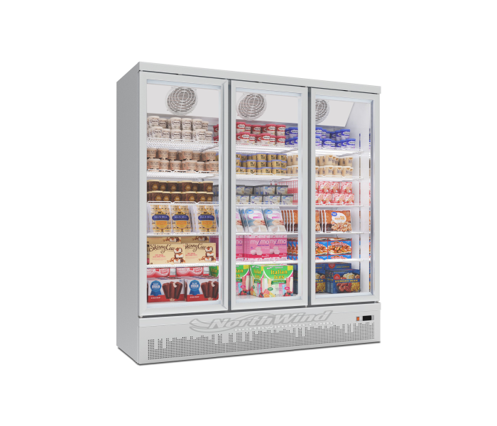 Tủ mát 3 cửa kính 
