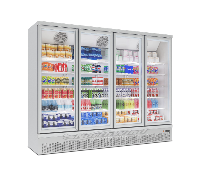 Tủ mát siêu thị 4 cửa 