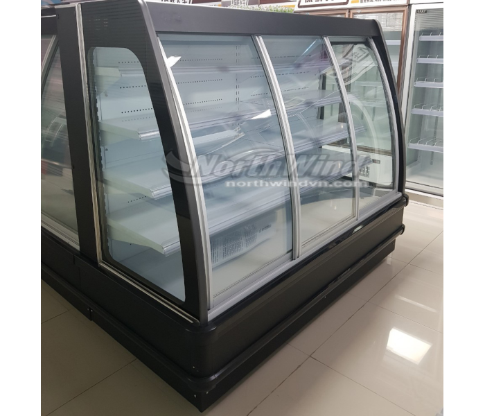 Tủ siêu thị máy nén ngoài
