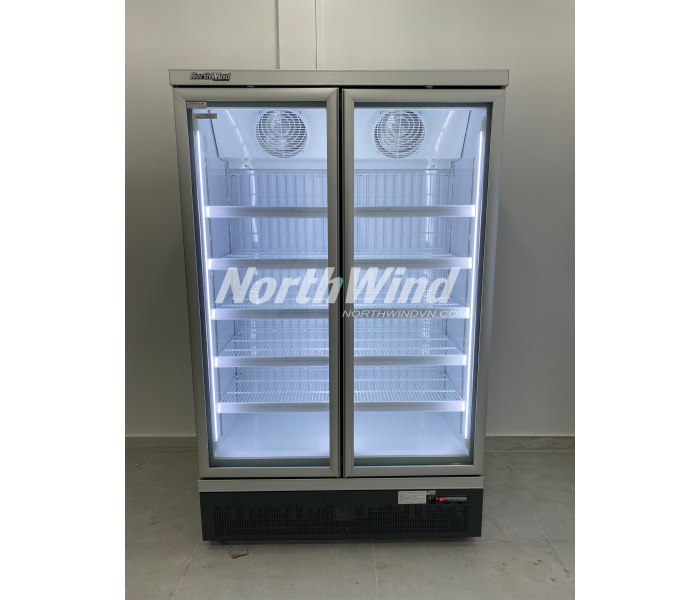 Tủ mát 2 cửa siêu thị 
