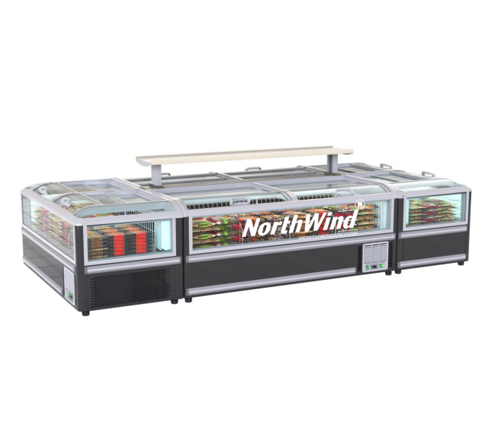 Tủ đông siêu thị cao cấp inverter 