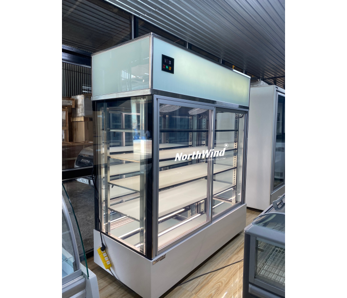 Tủ bánh 5 tầng cửa lùa trước 