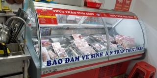 Tủ siêu thị trưng bày thịt tươi 
