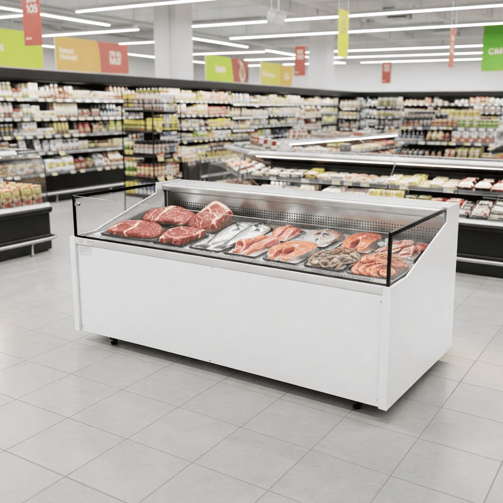 tủ trưng bày dạng hở