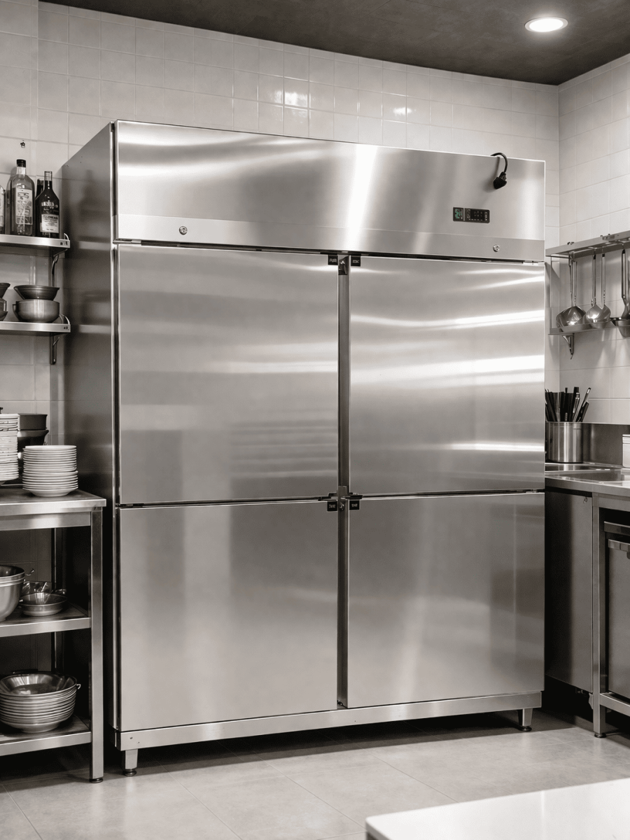 tủ đông inox công nghiệp