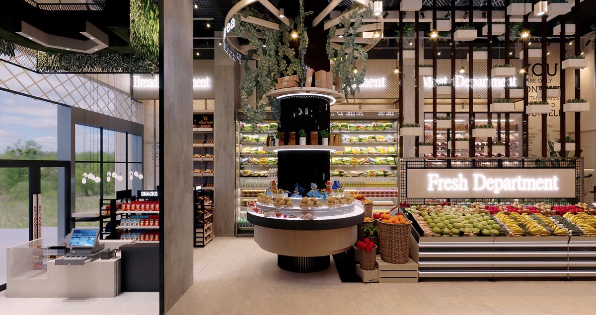 chi phí mở siêu thị mini