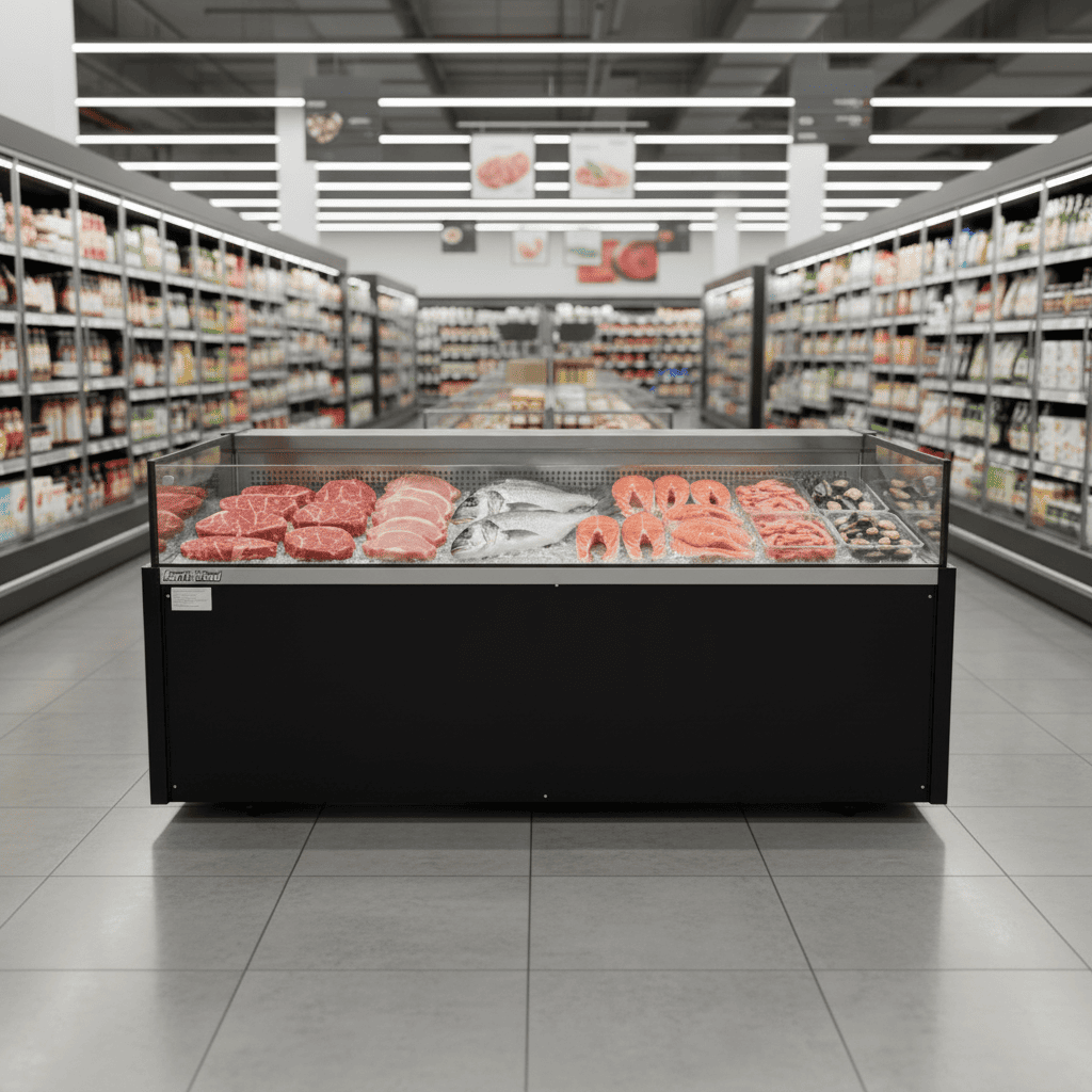 tủ trưng bày hở