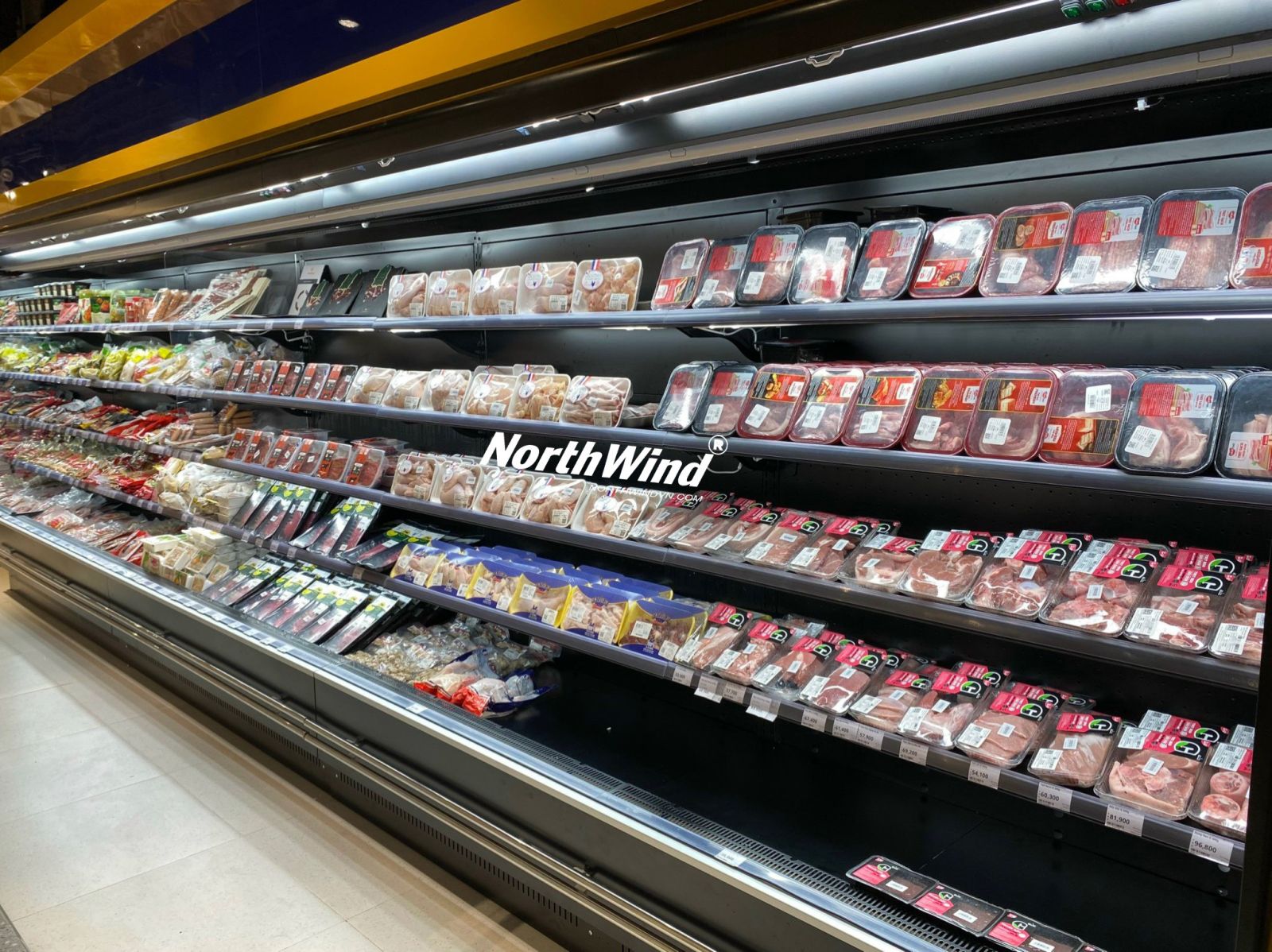 Tủ mát siêu thị