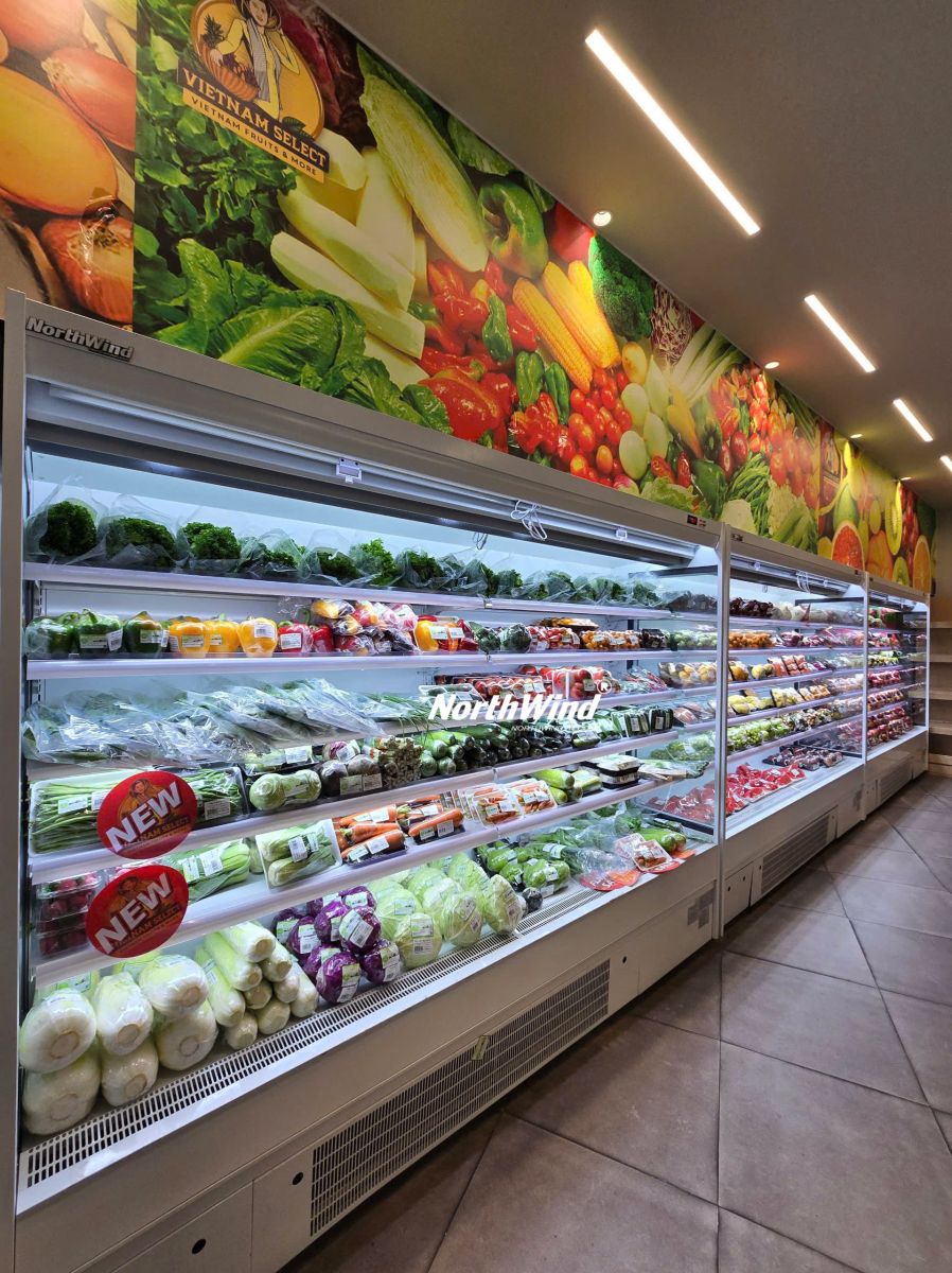 Tủ mát dạng hở