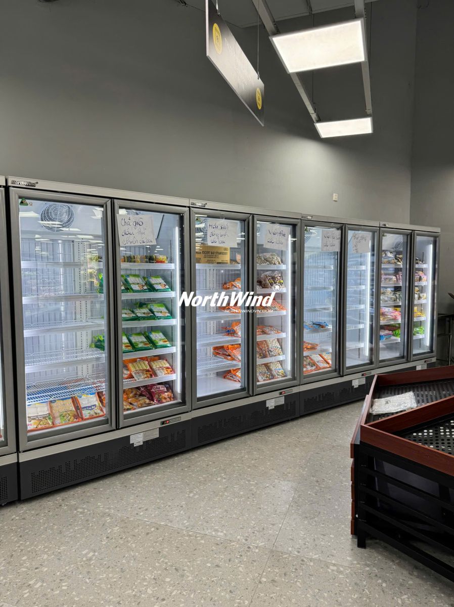 Tủ mát cửa kính