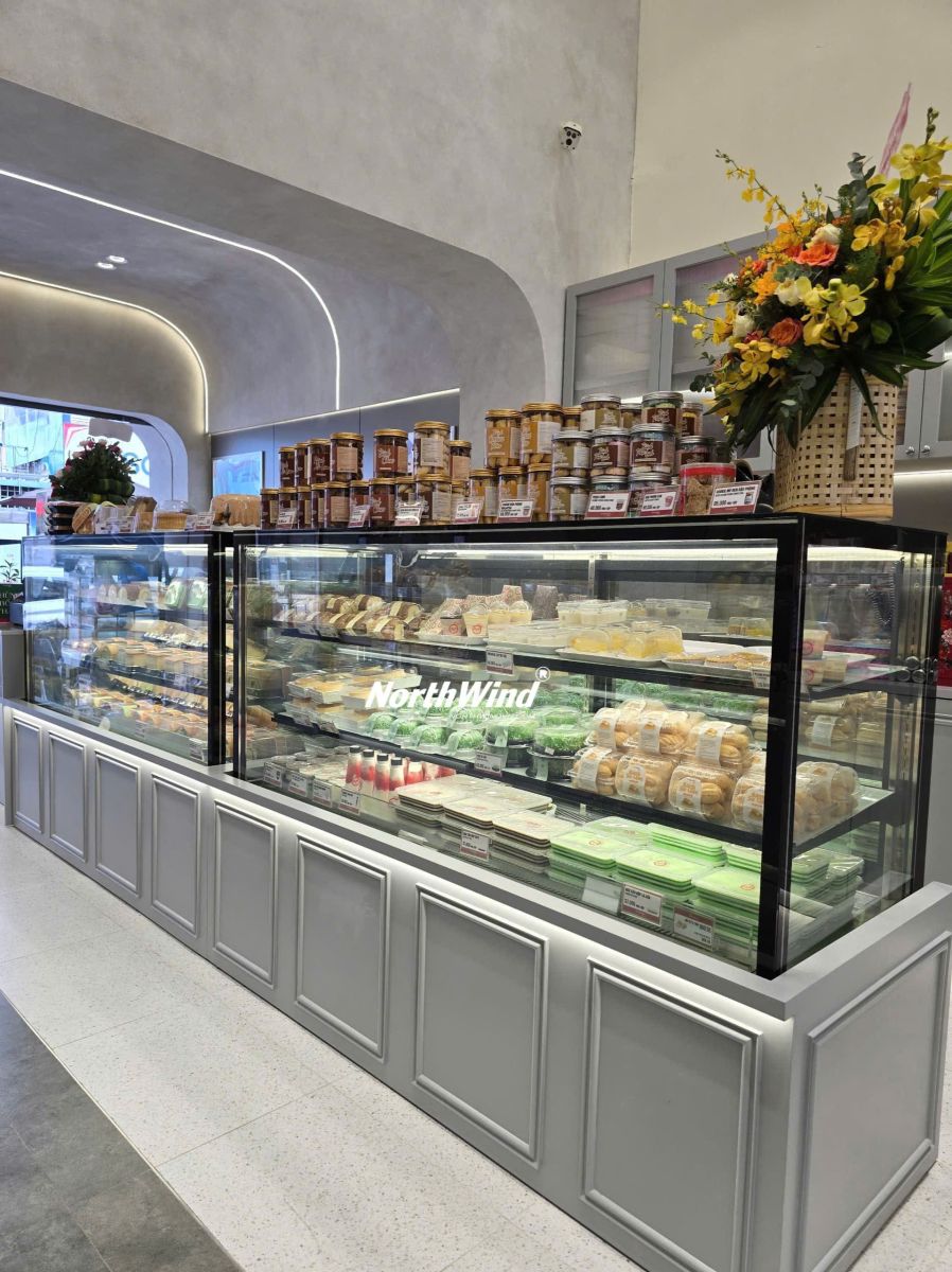 tủ bánh 1m5 3 tầng