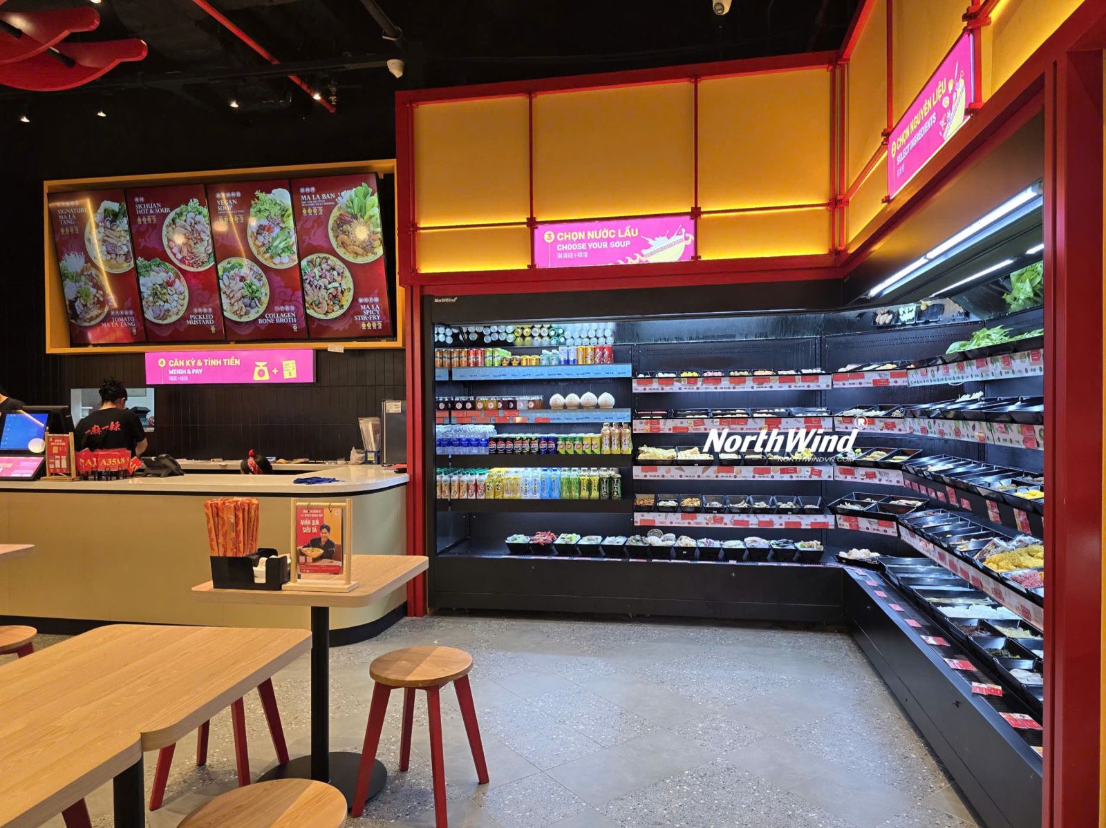 Tủ trưng bày thực phẩm