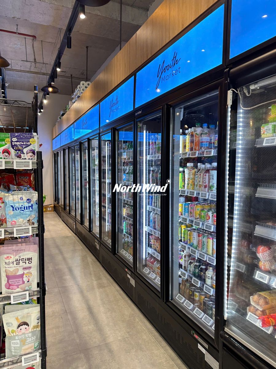 Tủ trưng bày siêu thị