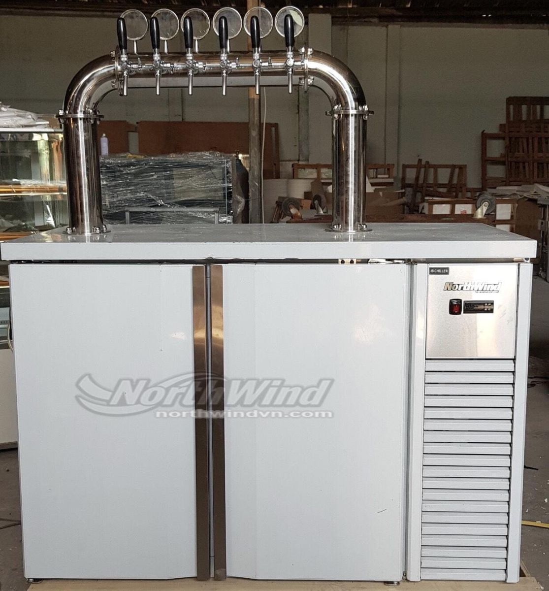 tủ chiết rót bia